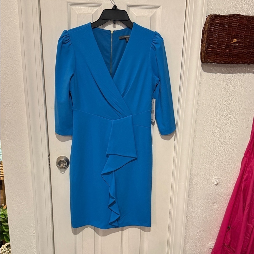 Julia Jordan Royal Blue Long Sleeve Dress